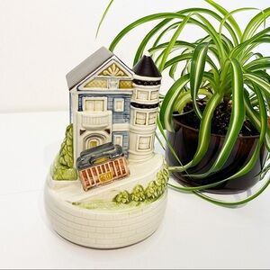 Vintage Otagiri San Francisco Music Box 1983 Hand Painted Japan